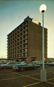 TX, Texas  EL PASO CENTRAL TRAVELODGE~Sunset View   ROADSIDE   Chrome Postcard