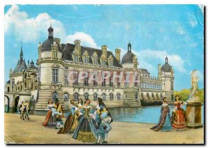 Modern Postcard The Chateau Chantilly Oise Ile de France