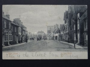 Bedfordshire SHEFFORD High Street c1904 SHEFFORD DUPLEX D93 Postcard by Bedford