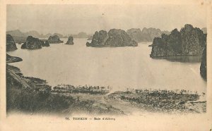 Postcard C-1910 Tonkin Bay Vietnam French Indonesia undivided 22*-13763