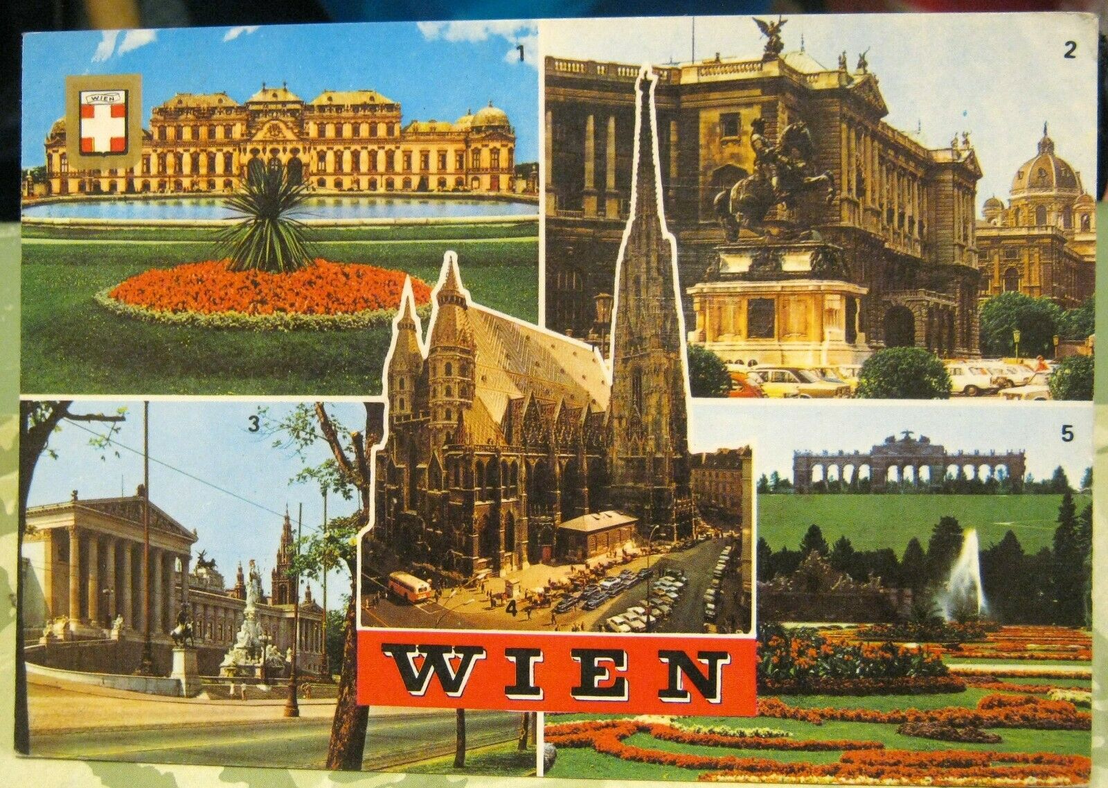 Austria Wien Vienna Schloss Belvedere Parliament etc posted Europe