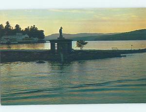 Pre-1980 MONUMENT Weirs Beach In Laconia On Lake Winnipesaukee NH F1697