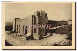 Old Postcard Thiaumont near Douaumont Manument the Bayonet Trench