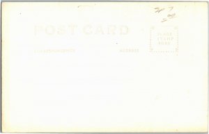 RPPC Hooker Oak Tree Chico CA Real Photo Vintage Postcard T12