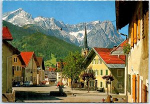 M-91592 Florian's Square towards the Zugspitze Group Germany