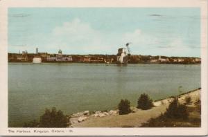 The Harbour Kingston ON Ontario c1948 Postcard D71