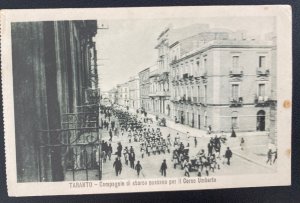 Mint Italy Real Picture Postcard Taranto Umberto Street