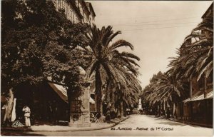 CPA Ajaccio Avenue du 1er Consul CORSICA (1077988)