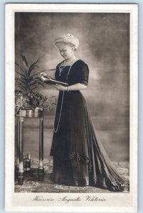 Germany Postcard Empress Auguste Victoria c1930's Unposted RPPC Photo