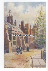 ar0557 - The Hall, Lincolns Inn, Artist- Charles.E.Flower - postcard - Tuck's