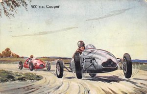 500 CC Cooper Auto Racing, Race Car 1951 markings on card