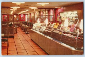 Colorado Springs Colorado Postcard Michelle's Restaurant Candies c1960 Vintage