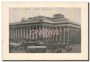 Paris - 2 - Place de la Bourse - Old Postcard