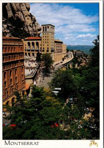 Spain Montserrat Vintage Postcard BS.26