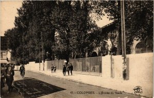 CPA COLOMBES Entrée du Stade (413423)