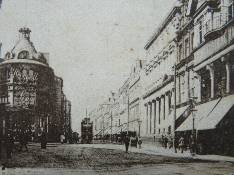 Leicester 5 Image Multi-view GRANBY ST. / HORSEFAIR ST. / HIGH ST c1910 Postcard
