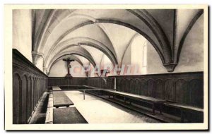 Old Postcard Monastery Of The Grande Chartreuse Refectoire Fathers