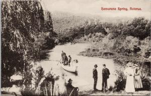 Hamurana Springs Rotorua New Zealand Jas McFarlane Postcard E45