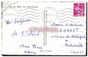 Postcard Modern Parc De Saint Cloud