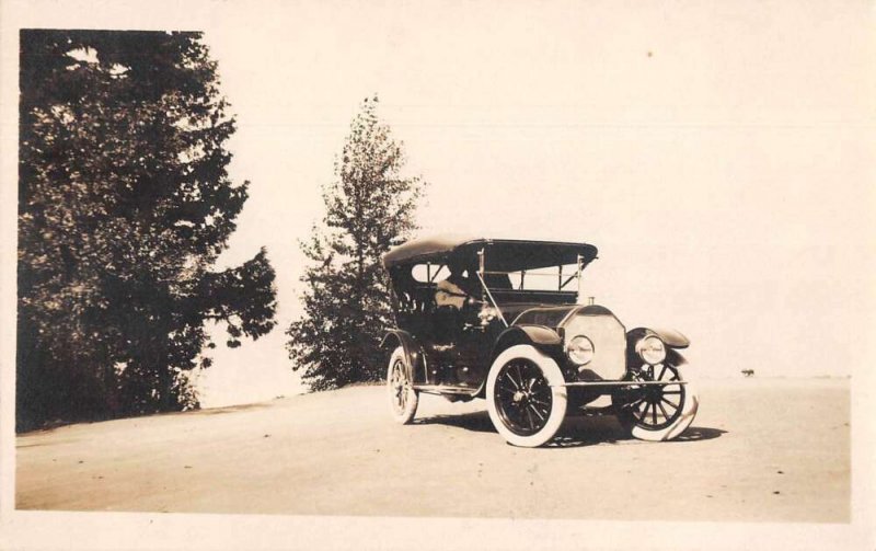 Automobile Car Old Auto Real Photo Vintage Postcard AA23925