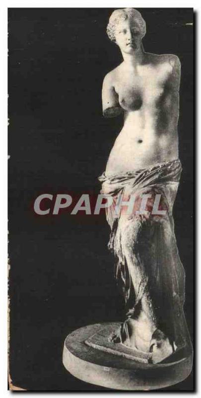 Old Postcard Fancy Venus de Milo