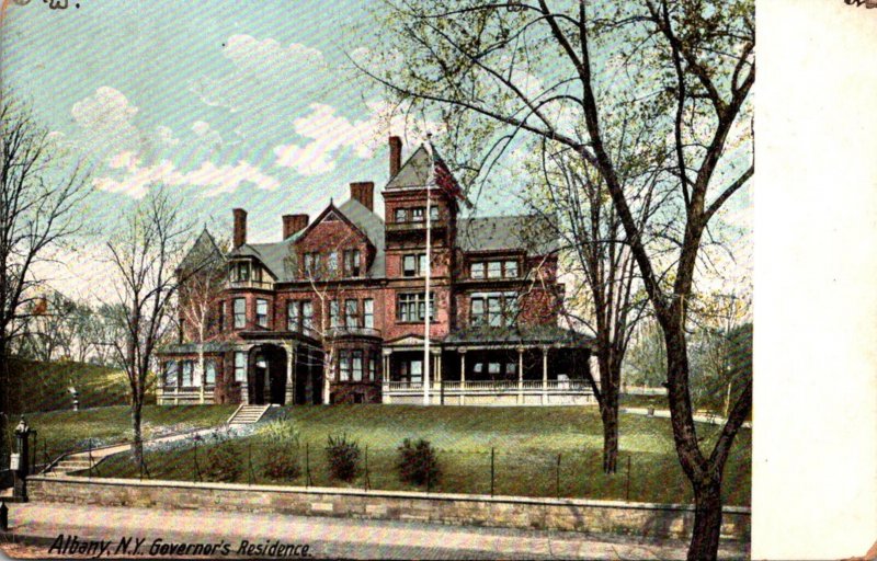 New York Albany Governor's Mansion 1907