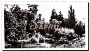 Postcard Moderne Vichy In large parks Swan Basin