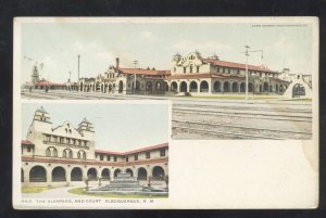 ALBUQUERQUE NEW MEXICO NM ALVARADO HOTEL MULTI VIEW SAMPLE VINTAGE POSTCARD