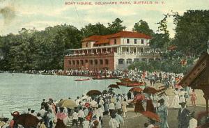 NY - Buffalo, Boat House in Delaware Park
