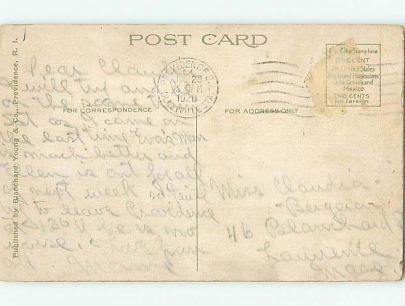 W-Border BUILDING SCENE Providence Rhode Island RI H6713