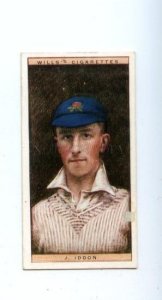 166943 Jack IDDON English cricketer old CIGARETTE card