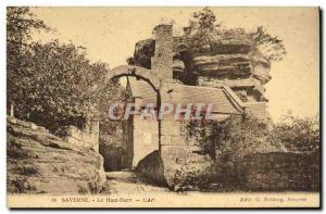 Old Postcard Saverne High Barr