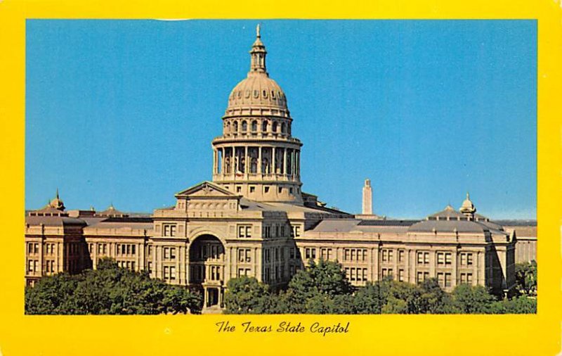 The Texas State Capitol - Austin, Texas TX  