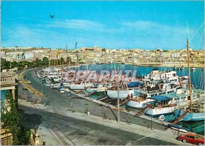 Postcard Modern Malta The Yacht Marina Boats