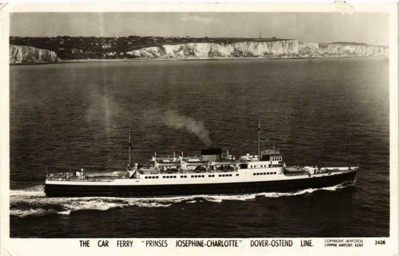 CPA AK The Car Ferry 'Prinses Josephine Charlotte' SHIPS (762608)