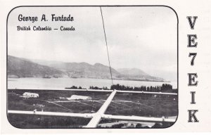 Penticton VE7EIK British Columbia Canada 1970s Radio QSL Card