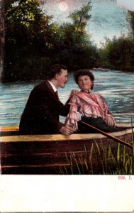 Romantic Couples Series Couple In Boat