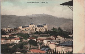 Venezuela Palacio de Miraflores Caracas Vintage Postcard C135