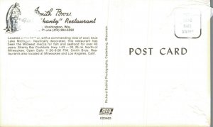 USA Snowy Range Stream Range Lodge Centennial Wyoming RPPC  08.33