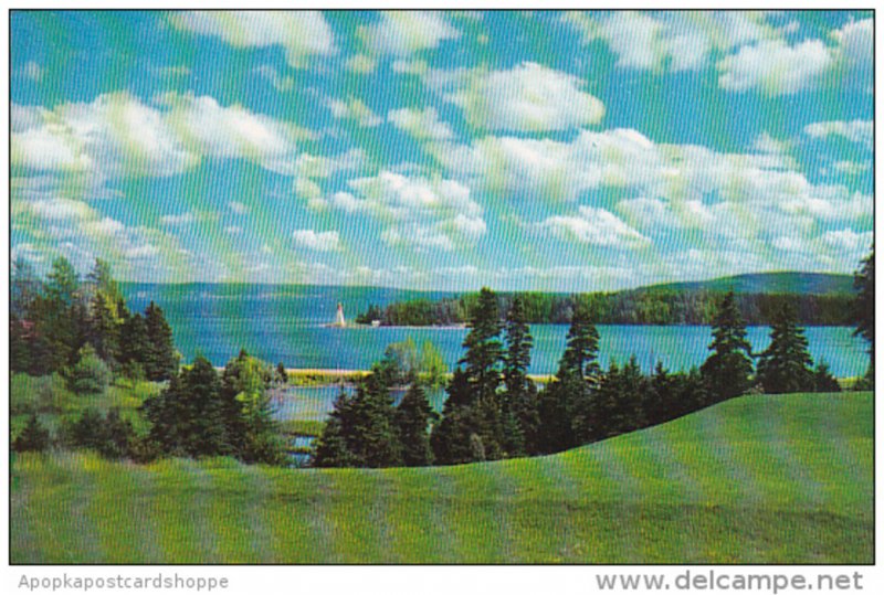 Canada Nova Scotia Cape Breton Baddeck Harbour