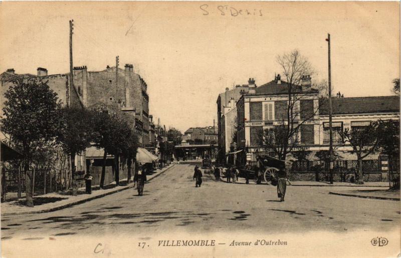 CPA Villemomble - Avenue d'Outrebon (741208)