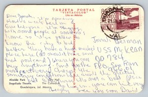 1973  Guadalajara  Mexico     Postcard