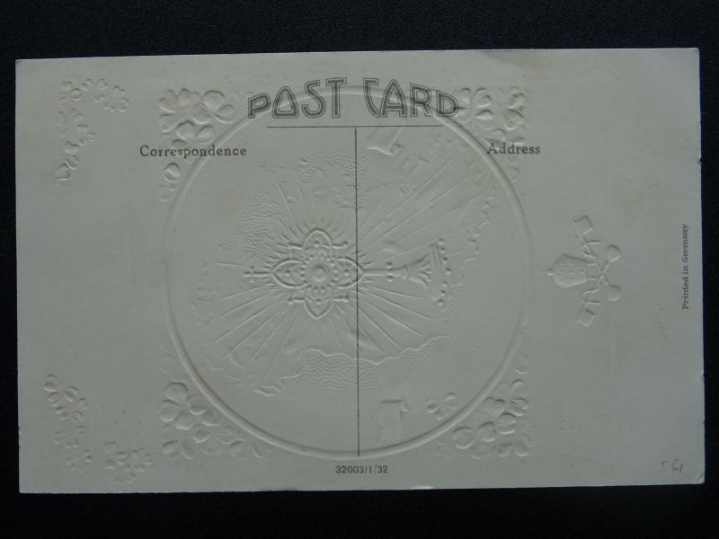 Ireland Dublin EUCHARISTIC CONGRESS 1932 Embossed Postcard - A Souvenir 