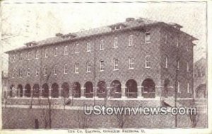 12th Co Quarters - Columbus Barracks, Ohio OH Postcard