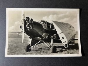 Mint Germany Aviation RPPC Postcard Folding Wings KL 32 Berlin N58 Airplane