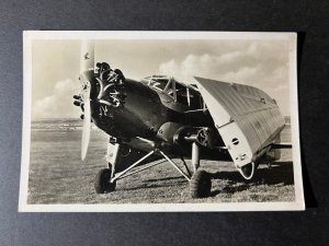 Mint Germany Aviation RPPC Postcard Folding Wings KL 32 Berlin N58 Airplane