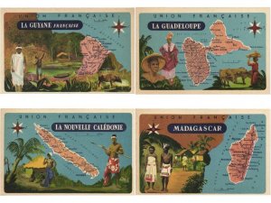 GEOGRAPHY, MAPS, 21 Vintage Postcard (L6069)