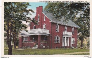 ZELIENOPLE , Pennsylvania , 1910s ; Superintendent's Residence , Orphan's Home