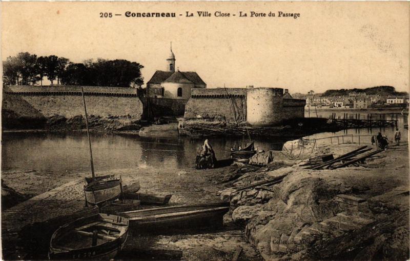 CPA CONCARNEAU - La Ville Close - La Porte du Passage (252907)