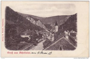 Gruss aus Schottwien , Neunkirchen , Lower-Austria , 1913